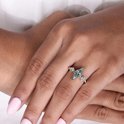 kite cut ring