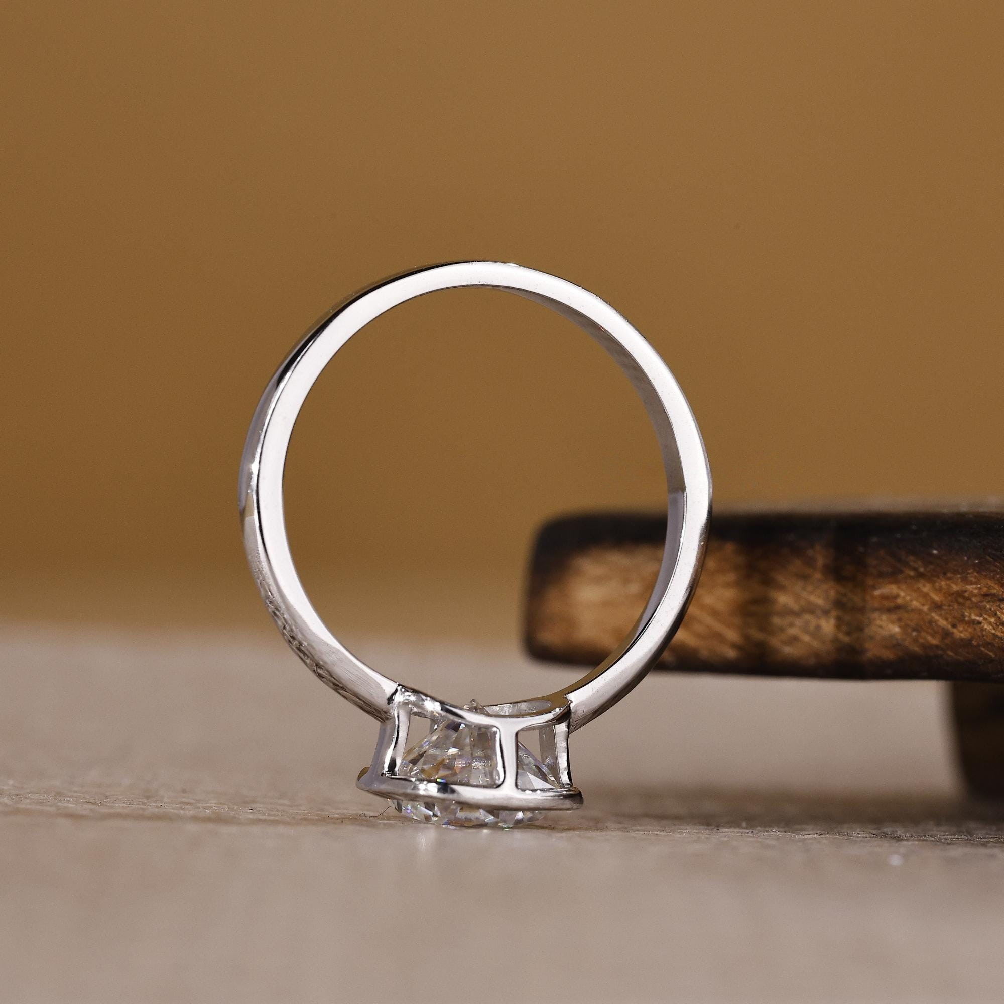 cushion cut ring