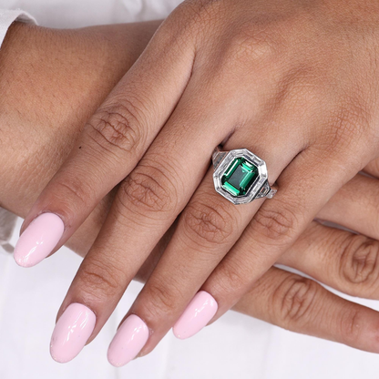 emerald ring