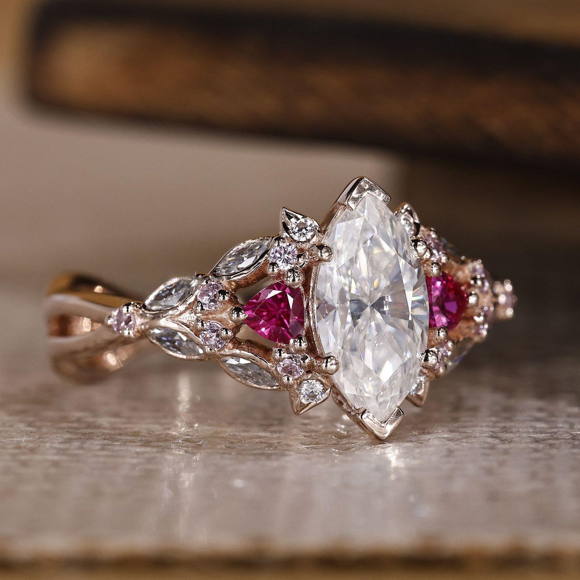 marquise cut ring