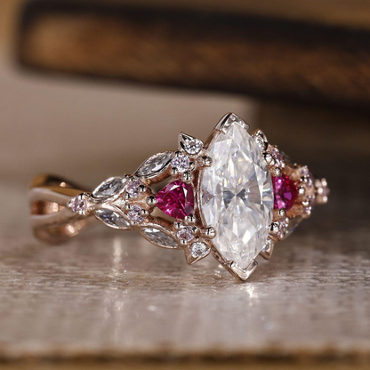 marquise cut ring