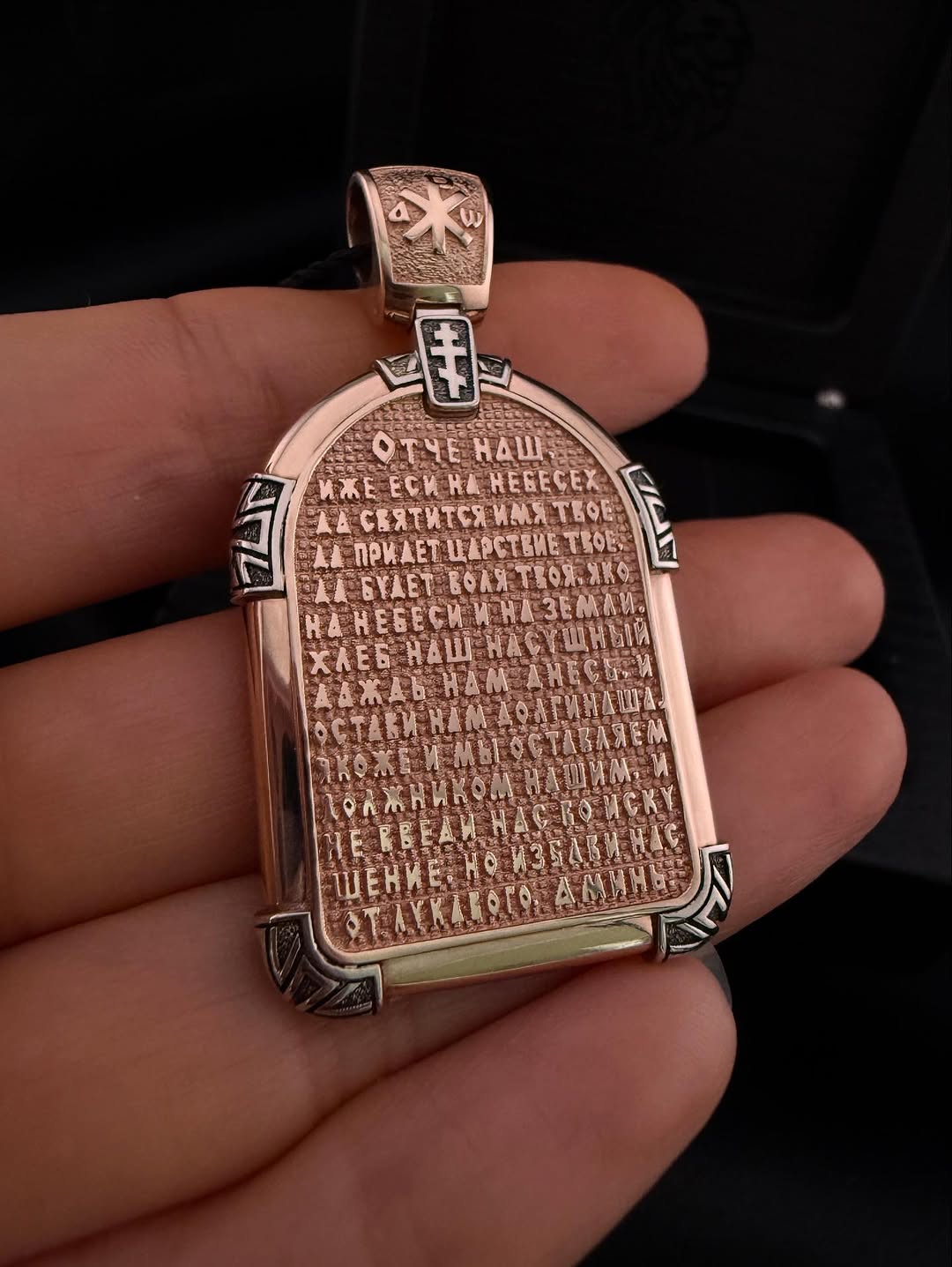 Golden Warrior Horse Jesus Custom Religion Pendant