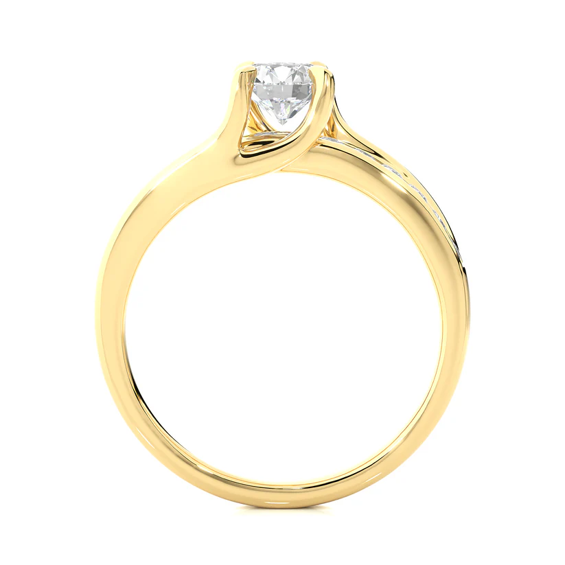 Classic 1 CT Round Lab-Grown Diamond 4-Prong Solitaire Ring
