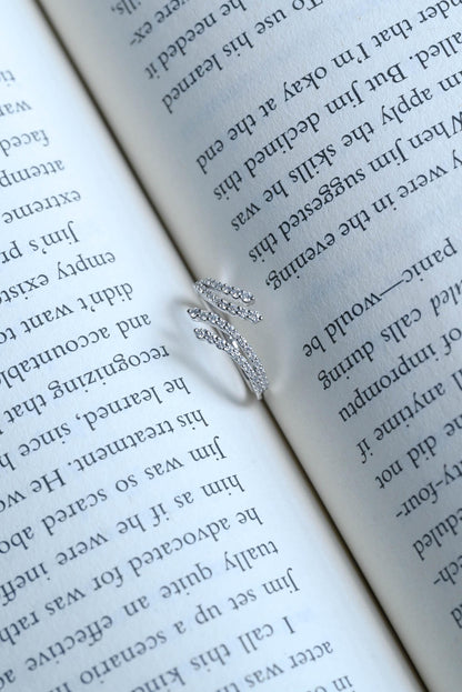Solid Gold Round Cut Moissanite Wedding Band, Unique Anniversary Ring