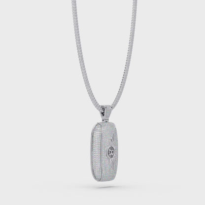 Luxury Bentley Wings Pendant  VVS Moissanite Iced Out Piece